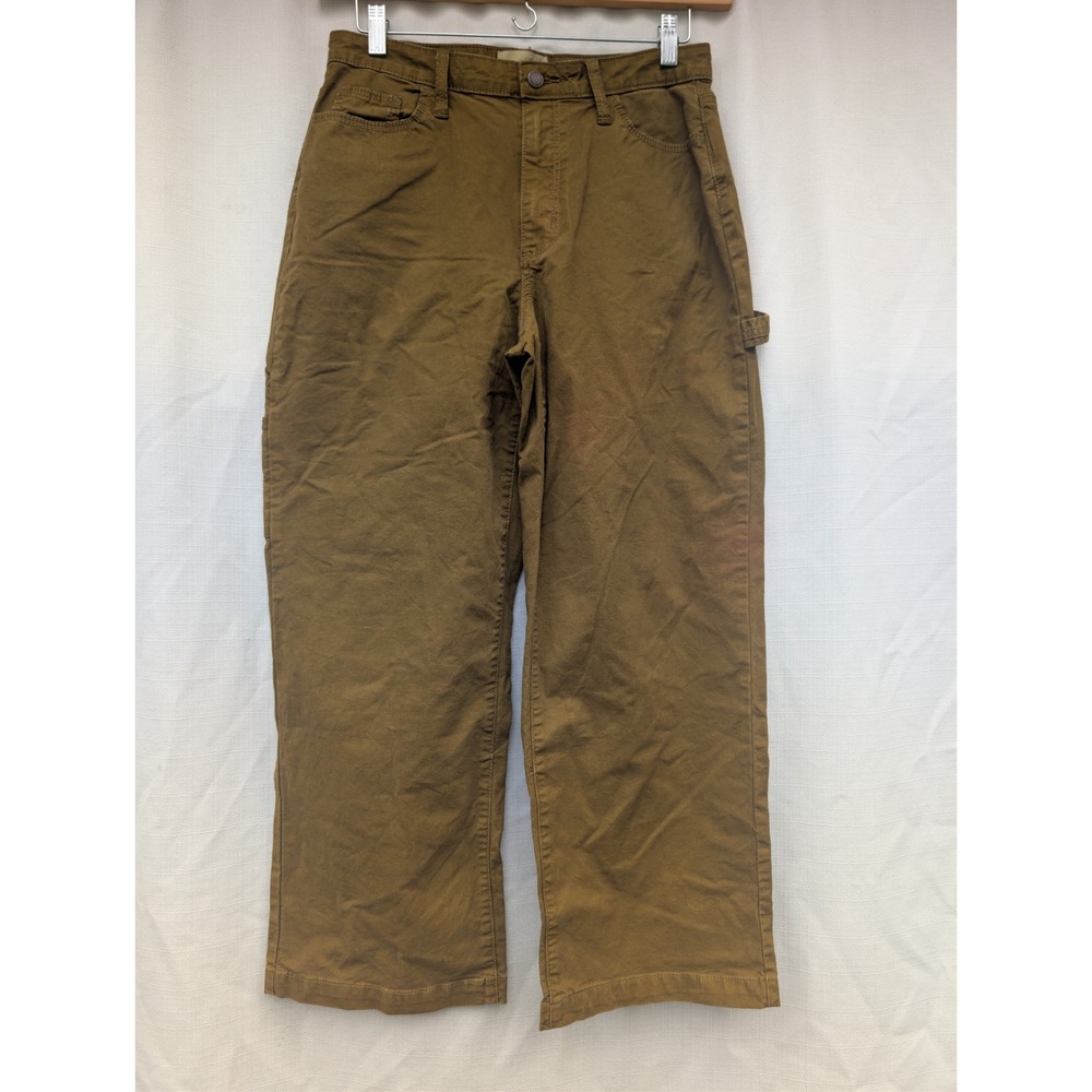 Universal Thread Brown Highest Rise Wide Leg Carpenter Pants Size 8/29R Utility